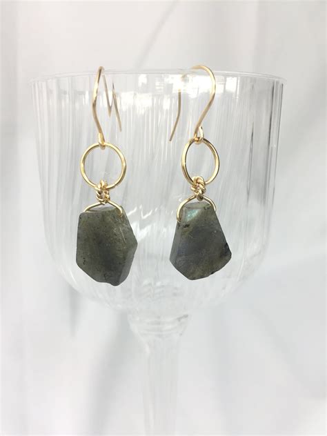 amazon stone earrings|modern grey stone earrings.